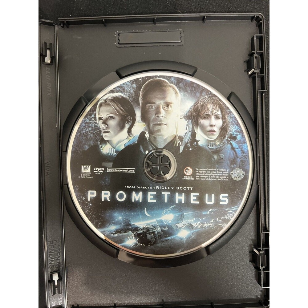 Prometheus (DVD, 2012, Ridley Scott) – Good Condition – Tested & Working - Picture 3 of 4